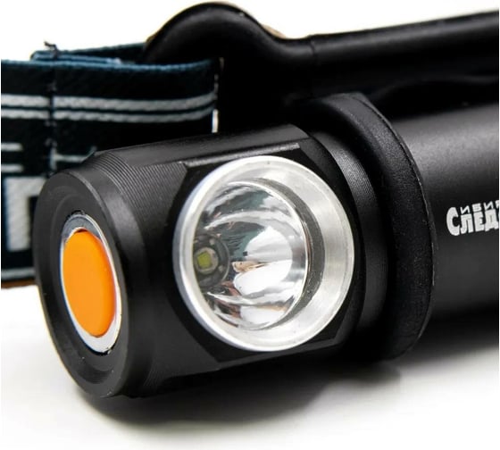 Налобный фонарь Сибирский следопыт Тензор, съемный, 1 LED, аккум. 220В, USB, PF-PFL-HL43