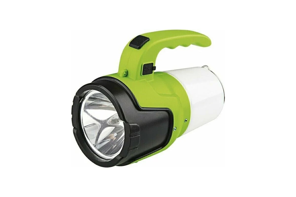 Фонарь-фара Сибирский следопыт Атум, 1 LED и 8 LED, аккумулятор, 220В ...