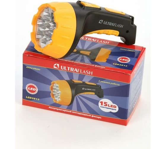 Аккумуляторный фонарь Ultraflash, LED3815
