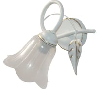 Настенный светильник ЭЛЕТЕХ Бонни 511 белы , золото (плафон П0472) НББ 01-60-159 Е27 ИУ 1005404780 23295051