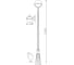 Уличный светильник ARTE LAMP, A1497PA-1BK 4