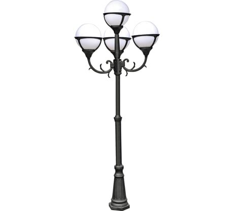 Уличный светильник ARTE LAMP, A1497PA-4BK