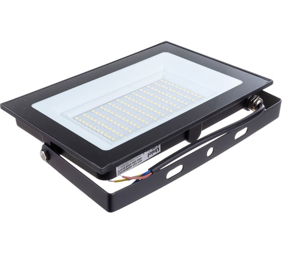Светодиодный прожектор Uniel ULF-F21-100W/6500K IP65 200-250В BLACK UL-00007367