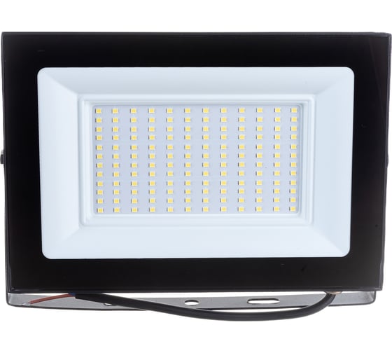 Светодиодный прожектор Uniel ULF-F21-100W/6500K IP65 200-250В BLACK UL-00007367