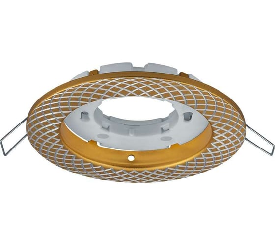 Светильник Navigator NGX-R11-002-GX53 (Сетка матовое золото, серебро) 93073 1