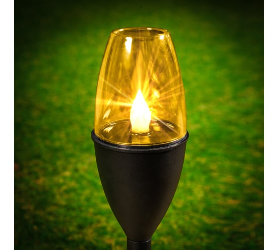 Садовый светильник на солнечной батарее Uniel USL-C-694/PT375 CANDLE SET12 UL-00009385