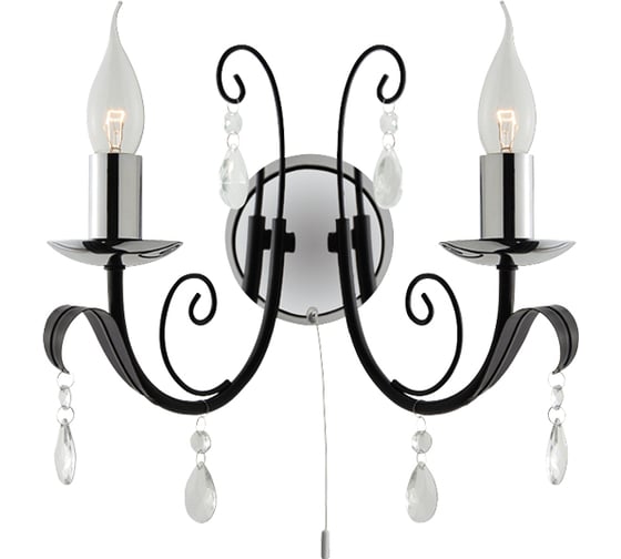 Настенный светильник ARTE LAMP A1742AP-2BK
