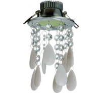 Светодиодный светильник De Fran LED 3000К 220В 3x1Вт круг хром+прозрачный, FT 811 LED