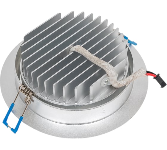 Светодиодный светильник De Fran 4000K SMD 12x1Вт 220В (1053 Лм) серебристый, DC055 S SMD