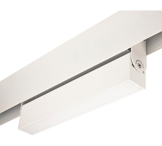 Линейный светодиодный трековый светильник-прожектор Uniel ULB-M80-12W/4000K/35 WHITE UL-00008747