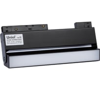 Линейный светодиодный трековый светильник-прожектор Uniel ULB-M80-12W/4000K/35 BLACK UL-00008746