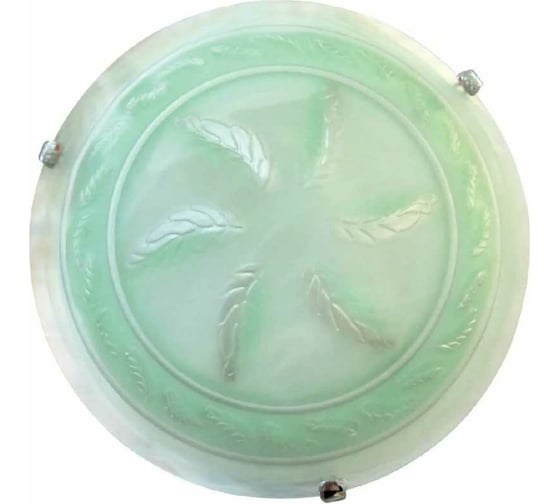 Светильник ЭЛЕТЕХ Спиге 300 НПБ 01-2x60-139 М16 зеленый /кл.хром ГУ 1005202635 1