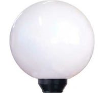 Светильник ЭЛЕТЕХ Шар 400 Б ЖТУ/ГТУ 06-070-01 опал пк /корпус Б175 конический черный ИУ 1030480095