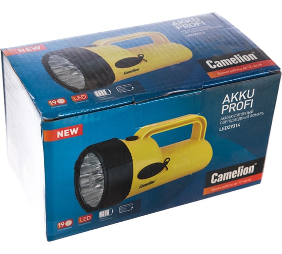 Аккумуляторный фонарь Camelion LED29314, 10471