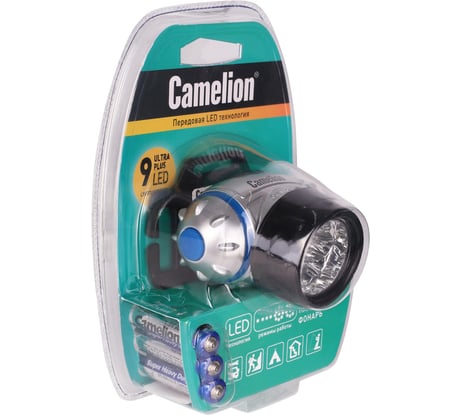 Налобный фонарь Camelion LED 5317-9Mx, 7790