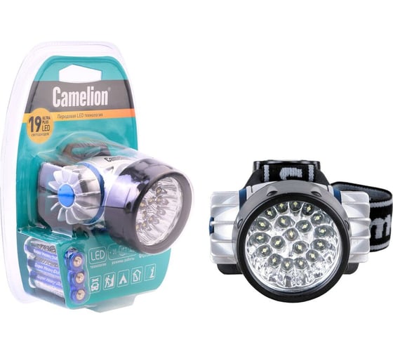 Налобный фонарь Camelion LED 5323-19Mx, 8138