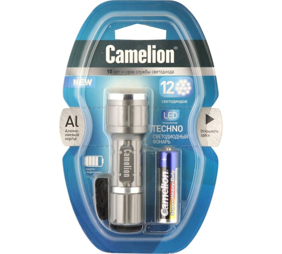 Светодиодный фонарь Camelion LED 5105-12, 7547