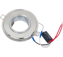 Встраиваемый светильник De Fran LED/MR16 хром+белый, FT 901 LED CH