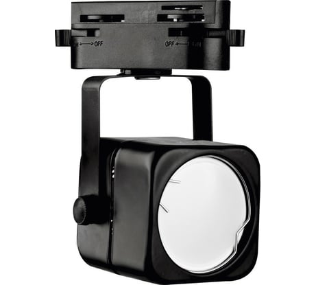Трековый светильник-прожектор Volpe UBL-Q320 GU10 BLACK UL-00007422