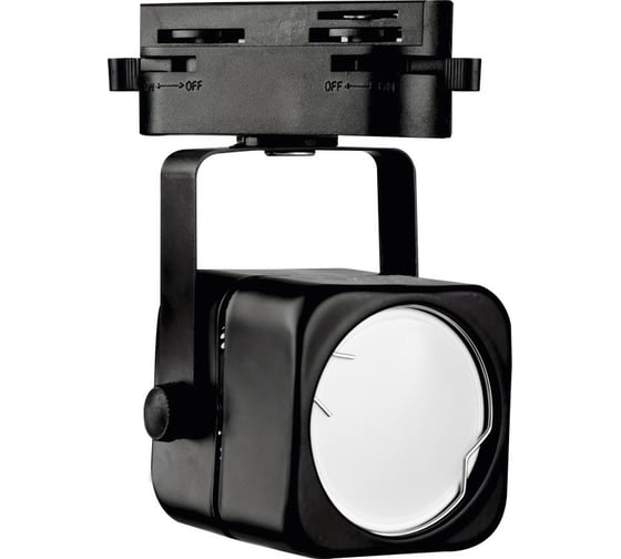 Трековый светильник-прожектор Volpe UBL-Q320 GU10 BLACK UL-00007422