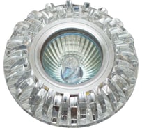 Встраиваемый светильник De Fran SMD/MR16 4000K хром прозрачный+кристаллы (SMD 3Вт), FT 945 CHW