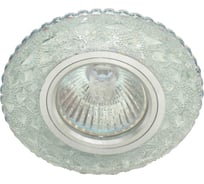 Встраиваемый светильник De Fran SMD/MR16 4000К зеркальный прозрачный (15SMD 3Вт), FT 967 SLWH