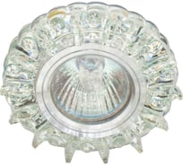 Встраиваемый светильник De Fran SMD/MR16 4000К зеркальный прозрачный (15SMD 3Вт), FT 969 CHW