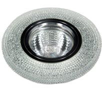Встраиваемый светильник De Fran SMD/MR16 N 4000К зеркальный прозрачный (15SMD 3Вт), FT 976 CHWH