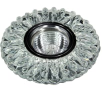 Встраиваемый светильник De Fran SMD/MR16 4000К хром+зеркальный прозрачный (SMD 3Вт), FT 987 CHW