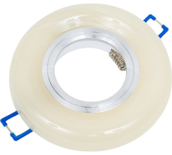 Встраиваемый светильник De Fran SMD/MR16 4000К хром прозрачный (CHCL) (15SMD 3Вт 330Лм), FT1022