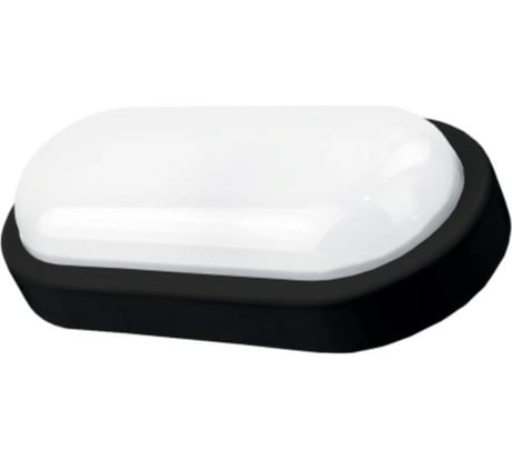 Герметичный светильник Akfa Lighting black 15w 4000k oval, HLPN000088