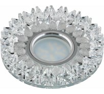 Декоративный встраиваемый светильник Fametto DLS-P113 GU5.3 CHROME/CLEAR 10546