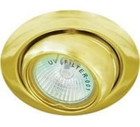 Потолочный светильник FERON DL9 MR11, G4.0, золото 15106