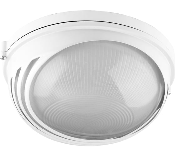 Светильник TDM ELECTRIC НПБ1107 белый, круг, ресничка, 100 Вт IP54 SQ0303-0055