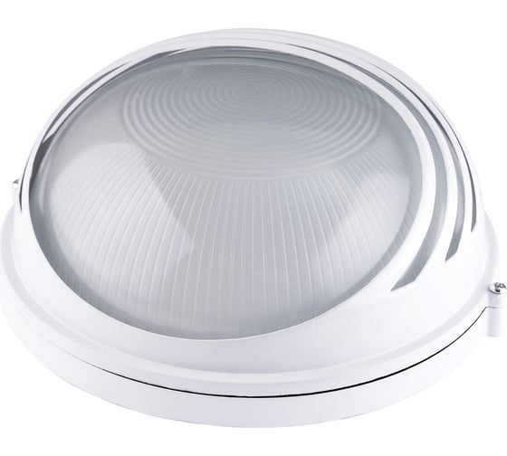Светильник TDM ELECTRIC НПБ1107 белый, круг, ресничка, 100 Вт IP54 SQ0303-0055