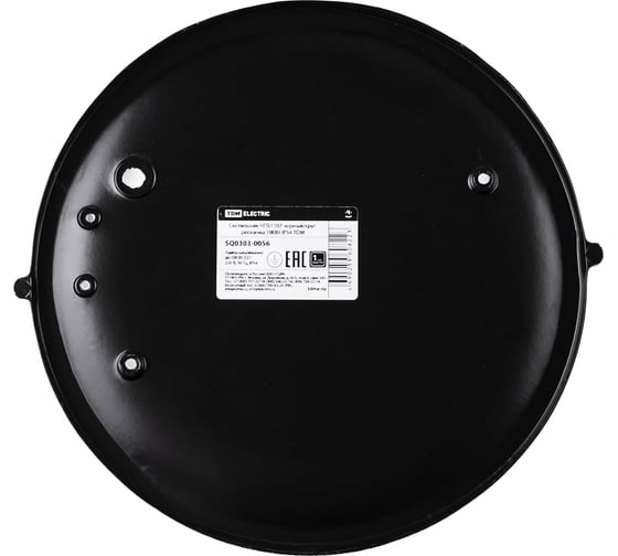 Светильник TDM НПБ1107 черный, круг, ресничка, 100 Вт IP54 SQ0303-0056