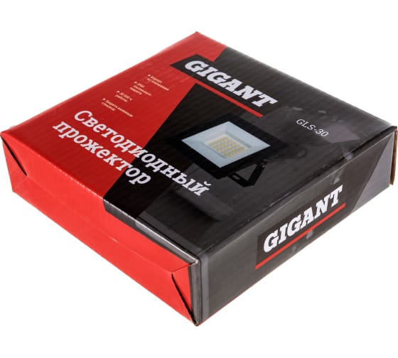 Светодиодный прожектор Gigant 30W 6400К 220V GLS-30 10
