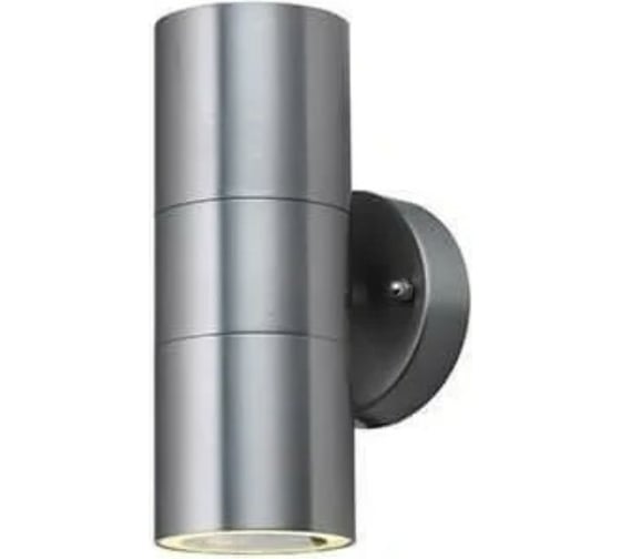 Садовый светильник HOROZ ELECTRIC 075-008-0002 HL266 2x35W Матхром GU10 220-240V MANOLYA-2 HRZ00002482