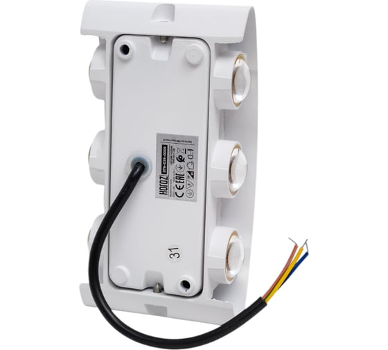 Садовый светодиодный светильник HOROZ ELECTRIC 076-039-0006 6W Белый 4200K 85-265V PROTON-6-ПОЛУКРУГ HRZ33002985