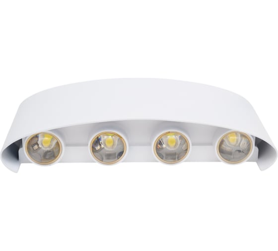 Садовый светодиодный светильник HOROZ ELECTRIC 076-039-0008 8W Белый 4200K 85-265V PROTON-8-ПОЛУКРУГ HRZ33002986