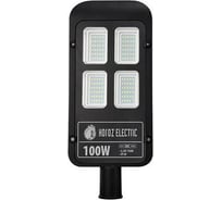 Уличный светильник с модулем солнечной батареи HOROZ ELECTRIC 074-006-0100 100W черный 6400К 3.2V LAGUNA-100 HRZ33002961