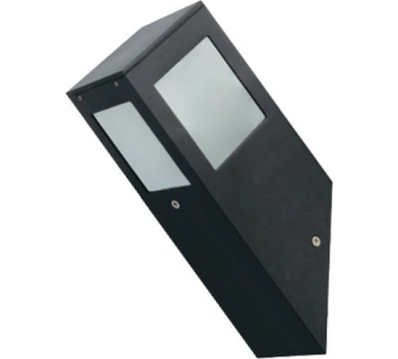 Садовый светильник HOROZ ELECTRIC 075-015-0001 60W черный E27 220-240V KAVAK/SQ-1 HRZ33002979 1