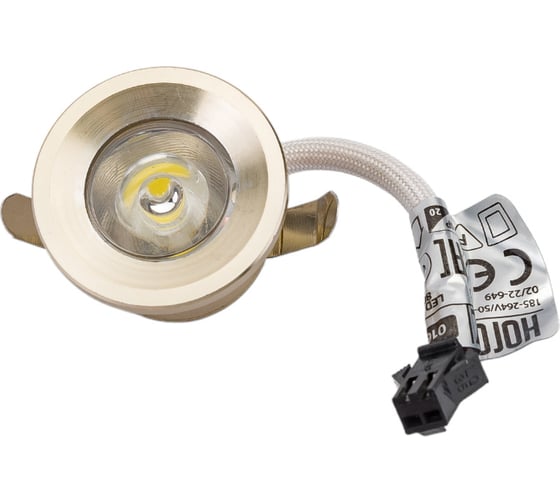 Светодиодный светильник направленного света HOROZ ELECTRIC 016-003-0001 1W, матовый хром, 4200K, 185-264V, MONICA HRZ33002914