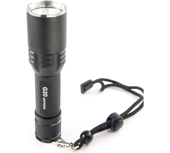 Фонарь ЯРКИЙ ЛУЧ G20 ver.2 Gryphon CREE XM-L T6 4606400613763