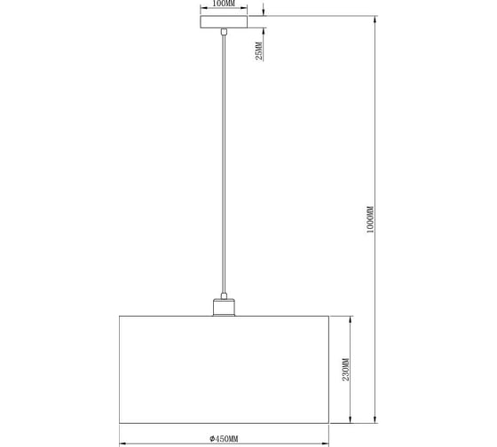 Подвесной светильник Moderli Room V2733-1P