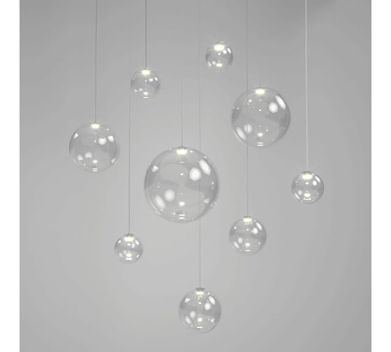 Подвесной светильник Eurosvet 50234/1 LED прозрачный a058642