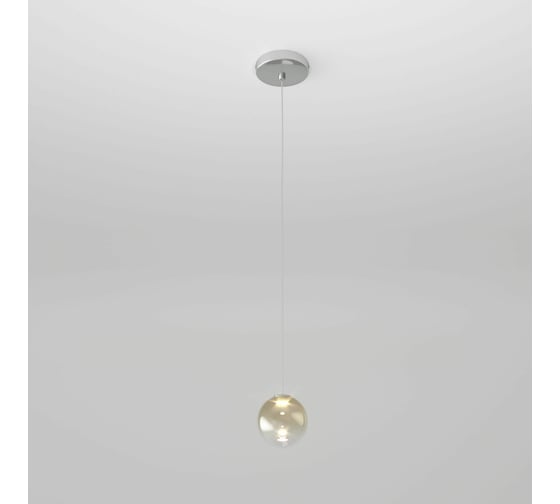 Подвесной светильник Eurosvet 50234/1 LED янтарный a058640 1