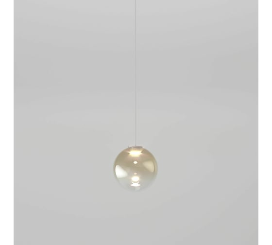 Подвесной светильник Eurosvet 50234/1 LED янтарный a058640