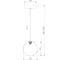 Подвесной светильник Eurosvet 50232/1 LED прозрачный a058639 3