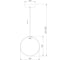 Подвесной светильник Eurosvet 50230/1 LED янтарный a058631 3
